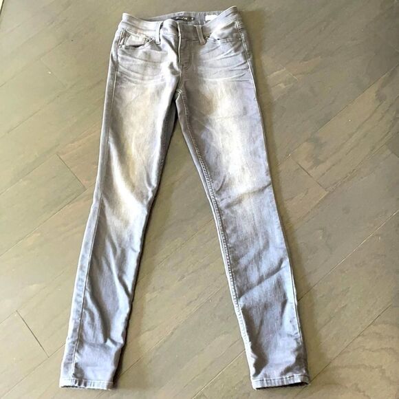 Level 99 mid-rise Liza Skinny Jeans in grey - Picture 1 of 4